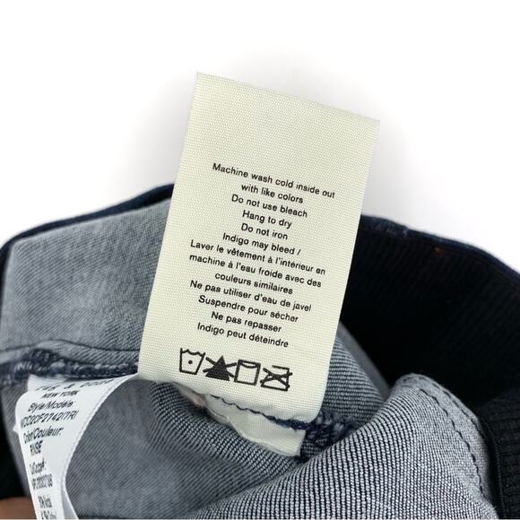 RAG & BONE Nina High-Rise Flare Jean Blue Denim XS - Picture 6 of 9